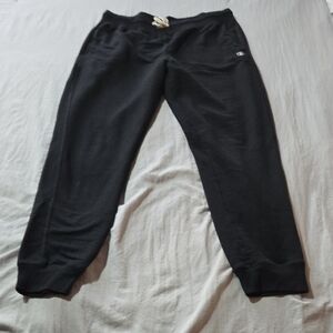 Champion Men's Black Joggers Sweats